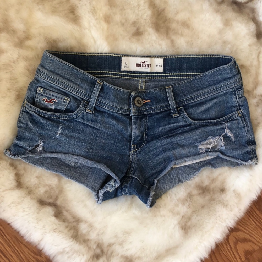Hollister Denim Shorts size 0 w24